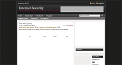 Desktop Screenshot of internet1security.blogspot.com