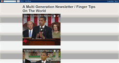 Desktop Screenshot of amultigenerationnewsletter.blogspot.com