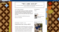 Desktop Screenshot of goldfamilymemories.blogspot.com