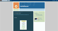 Desktop Screenshot of lavieillesse.blogspot.com