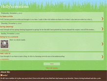 Tablet Screenshot of hollyscreations.blogspot.com