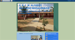 Desktop Screenshot of escolaalfredomachadomadalenace.blogspot.com