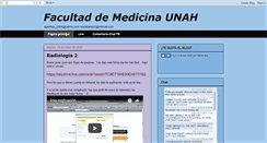 Desktop Screenshot of medicina-unah.blogspot.com