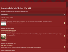 Tablet Screenshot of medicina-unah.blogspot.com