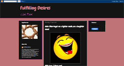 Desktop Screenshot of fulfilldesires.blogspot.com