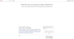 Desktop Screenshot of noticias-en-guadalajara.blogspot.com