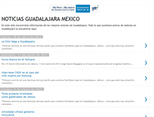 Tablet Screenshot of noticias-en-guadalajara.blogspot.com