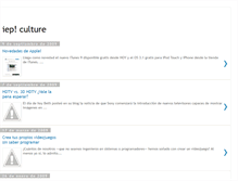 Tablet Screenshot of iep-culture.blogspot.com