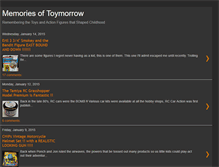 Tablet Screenshot of memoriesoftoymorrow.blogspot.com