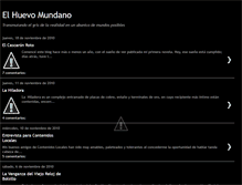Tablet Screenshot of elhuevomundano.blogspot.com