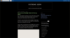 Desktop Screenshot of extreme-geek.blogspot.com