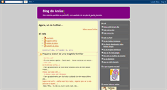 Desktop Screenshot of blogdoangu.blogspot.com