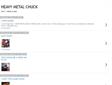 Tablet Screenshot of heavymetalchuck.blogspot.com