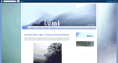 Desktop Screenshot of lumi-netlabel.blogspot.com