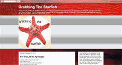 Desktop Screenshot of grabbingthestarfish.blogspot.com