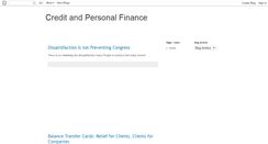 Desktop Screenshot of creditandpersonalfinance.blogspot.com
