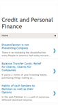 Mobile Screenshot of creditandpersonalfinance.blogspot.com