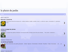 Tablet Screenshot of damenature-laplaisirdujardin.blogspot.com