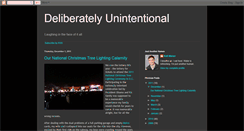 Desktop Screenshot of deliberatelyunintentional.blogspot.com