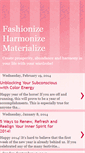 Mobile Screenshot of fashionizeharmonizematerialize.blogspot.com