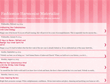 Tablet Screenshot of fashionizeharmonizematerialize.blogspot.com