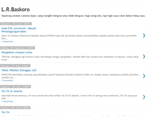 Tablet Screenshot of catatanbaskoro.blogspot.com