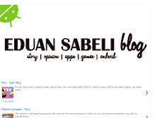 Tablet Screenshot of eduansabeli.blogspot.com