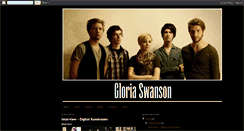 Desktop Screenshot of gloriaswansontheband.blogspot.com