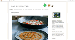 Desktop Screenshot of eatbiological.blogspot.com