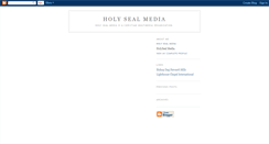 Desktop Screenshot of holyseal.blogspot.com