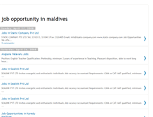 Tablet Screenshot of job-opportunity-in-maldives.blogspot.com