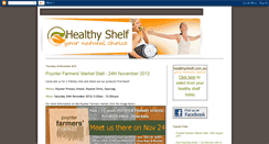 Desktop Screenshot of healthyshelf-australia.blogspot.com