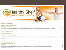 Tablet Screenshot of healthyshelf-australia.blogspot.com