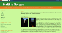 Desktop Screenshot of haitiisgorges.blogspot.com