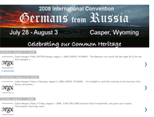 Tablet Screenshot of germansfromrussia-casper.blogspot.com