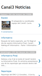 Mobile Screenshot of canaltres-noticias.blogspot.com
