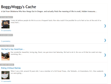 Tablet Screenshot of boggywoggyscache.blogspot.com