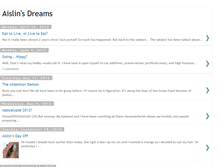Tablet Screenshot of aislinsdreams.blogspot.com