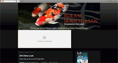 Desktop Screenshot of kolamikanhiasan.blogspot.com