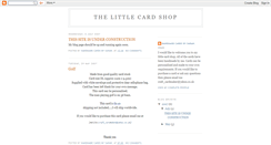 Desktop Screenshot of littlecardshop.blogspot.com