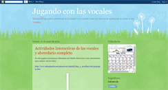 Desktop Screenshot of cecilia-jugandoconlasvocales.blogspot.com