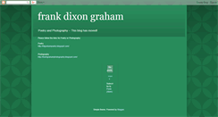 Desktop Screenshot of grahamdixon.blogspot.com