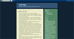 Desktop Screenshot of iraqi-pages.blogspot.com