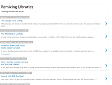 Tablet Screenshot of librarymix.blogspot.com