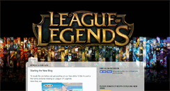 Desktop Screenshot of freeleagueoflegendsskins.blogspot.com