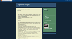 Desktop Screenshot of openairjobspot.blogspot.com