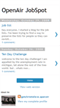 Mobile Screenshot of openairjobspot.blogspot.com