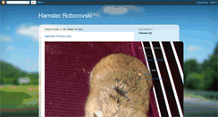 Desktop Screenshot of hamsterroborovski.blogspot.com