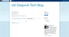 Desktop Screenshot of diagonaltechblog.blogspot.com