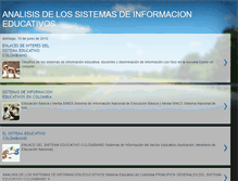 Tablet Screenshot of analisisdelossistemasdeeducativos.blogspot.com